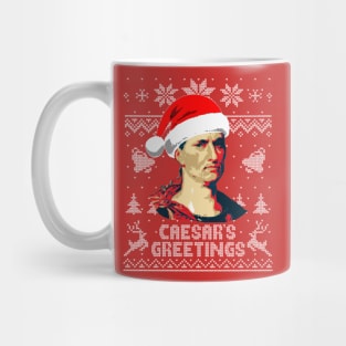 Caesars Greetings Christmas Mug